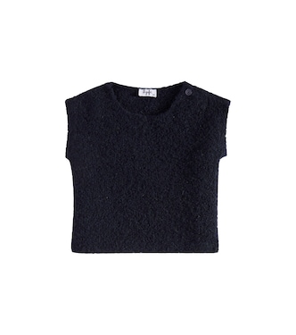 Alpaca-blend sweater vest | Il Gufo