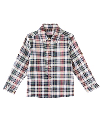 Nico plaid cotton shirt | La Coqueta