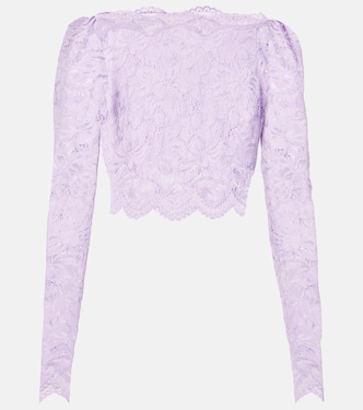 Floral lace top | Rabanne