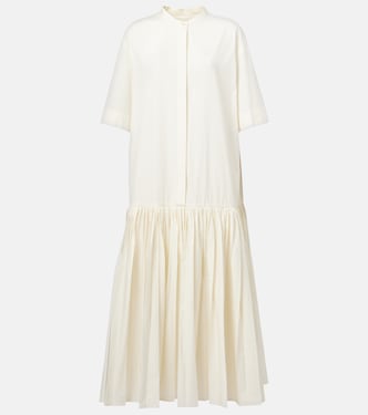 Cotton poplin maxi dress | Jil Sander