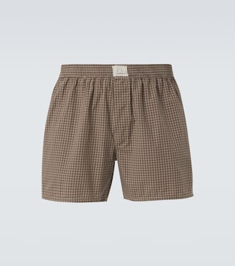 Bóxers de algodón a cuadros | ERL