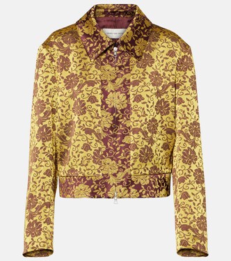 Floral jacquard jacket | Dries Van Noten