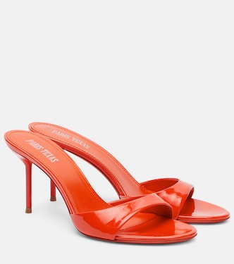 Lidia 70 patent leather mules | Paris Texas