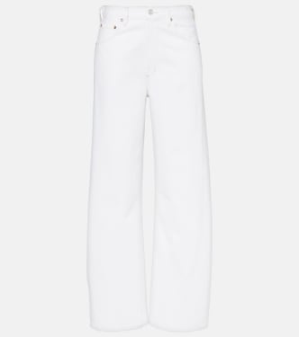 Low Curve mid-rise wide-leg jeans | Agolde