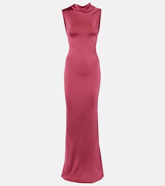 Draped jersey gown | Victoria Beckham