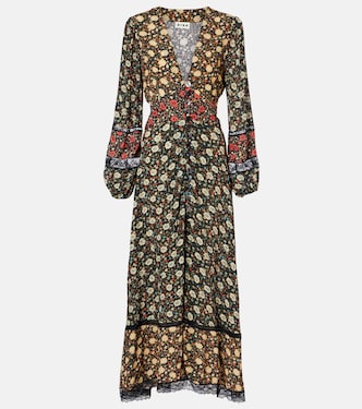 Midikleid Raven aus Crêpe de Chine | Rixo