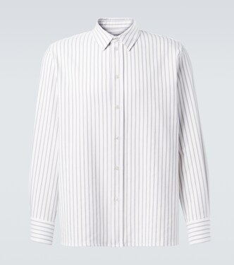 Cassandre striped cotton poplin shirt | Saint Laurent