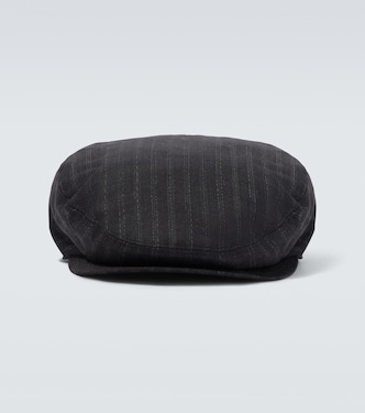 Striped wool newsboy cap | Dolce&Gabbana