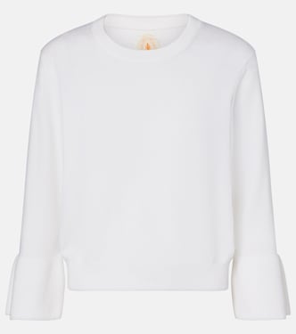 Cotton and cashmere sweater | Jardin des Orangers