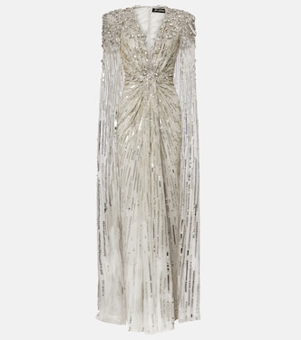 Verzierte Robe Lotus Lady | Jenny Packham