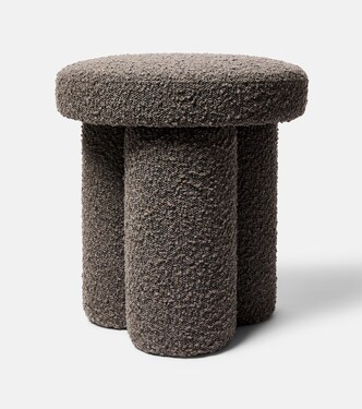 Big Foot bouclé stool | 101 Copenhagen