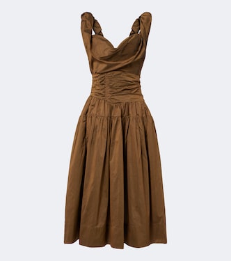 Abito midi Sunday in twill di misto cotone | Vivienne Westwood