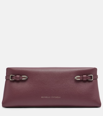 Clutch Small de piel | Brunello Cucinelli