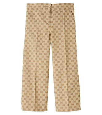 Weite Hose aus GG-Baumwollgemisch | Gucci Kids