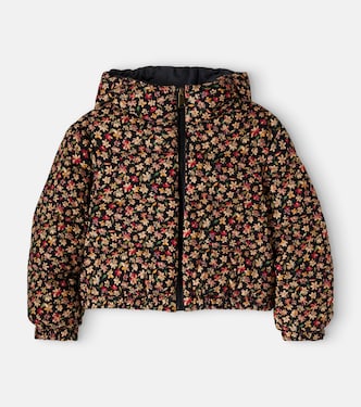 Nirea floral cotton corduroy down jacket | Moncler Enfant