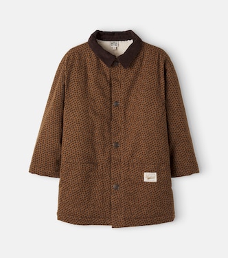 Panama leopard-print cotton coat | Bonton