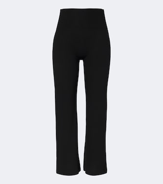 Lauren cropped jersey flared pants | Leset