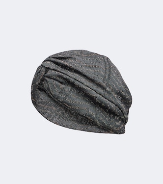 Lamé head wrap | Missoni