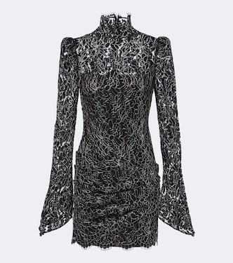 Agartha guipure lace minidress | De La Vali