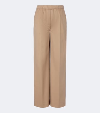 Soft Silhouettes wool wide-leg pants | Dorothee Schumacher