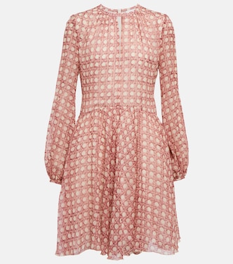 Minikleid aus Seiden-Georgette | Giambattista Valli