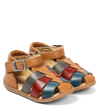 Baby Stand-Up Papy leather sandals | Pom d'Api