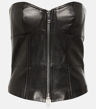 Etna leather bustier  | Isabel Marant