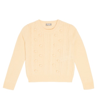 Cable-knit virgin wool sweater | Il Gufo