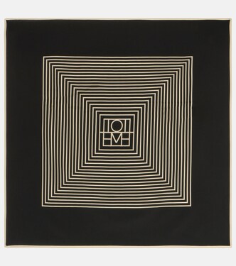 Pañuelo de seda estampado | Toteme