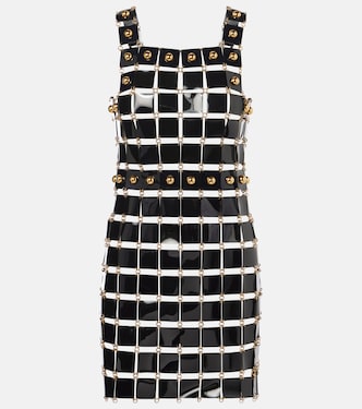 فستان قصير بمسامير | Rabanne