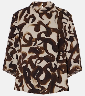 Printed top | Dries Van Noten