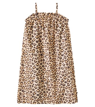 Connie leopard-printed cotton maxi dress | Molo