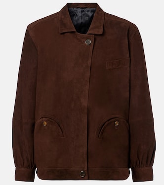 Cleo suede bomber jacket | Blazé Milano
