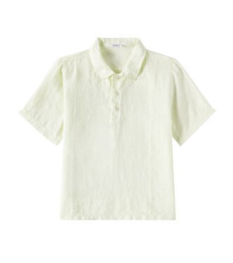 Linen polo shirt | Il Gufo