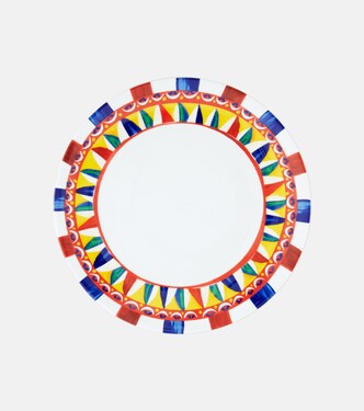 Porcelain charger plate | Dolce&Gabbana Casa