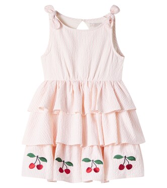 Ellie striped cotton seersucker dress | Konges Sløjd