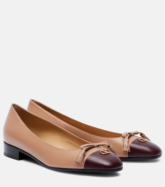 Valet Du Roi leather ballet flats | Valentino Garavani