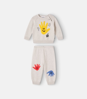 Bébé – Ensemble pull et pantalon en coton et laine | Molo
