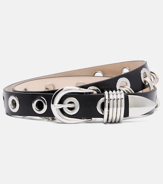 Revenge ring-detail leather belt | Déhanche