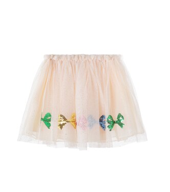 Rock aus Mesh mit Pailletten | Konges Sløjd