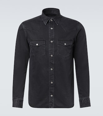 Cotton twill Western shirt | Tom Ford