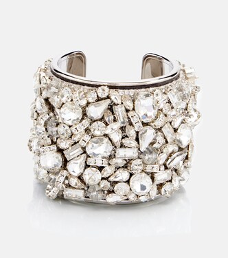 Crystal-embellished cuff bracelet | Dries Van Noten