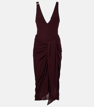 Draped midi dress | The Attico
