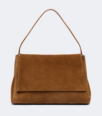 Schultertasche Amal aus Veloursleder | Nour Hammour