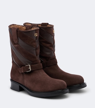 Rayons suede ankle boots | Valentino Garavani