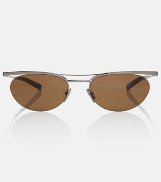SL Logo oval sunglasses | Saint Laurent