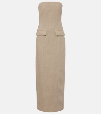Linen maxi dress | Toteme