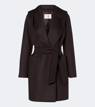 Camel hair wrap coat | Max Mara