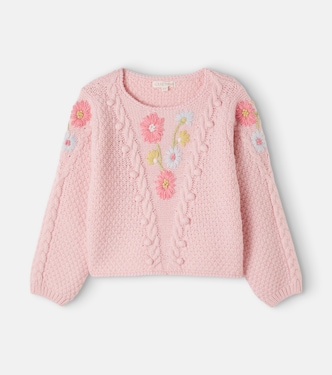 Pull Acacia à broderies florales | Louise Misha