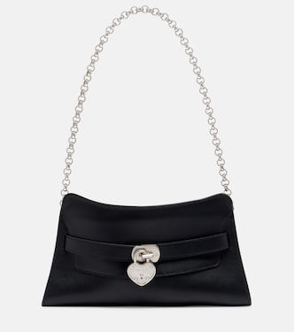 Bolso al hombro Locke Small de piel | McQueen
